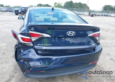 2017 Hyundai Sonata Hybrid Limited из США, поврежденный, VIN KMHE34L34HA069964
